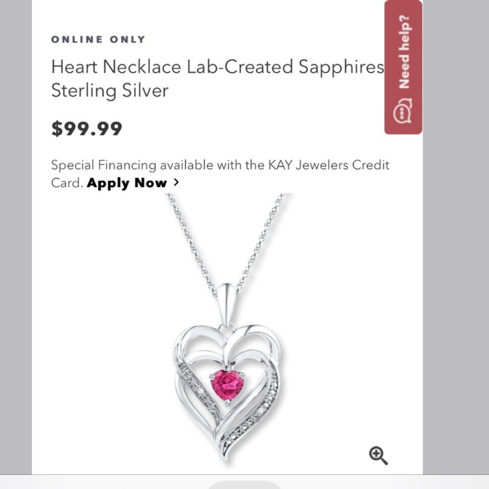 Kay jeweler necklace